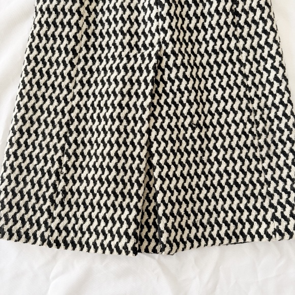 express houndstooth double breasted belted wool coat - Picture 8 of 8